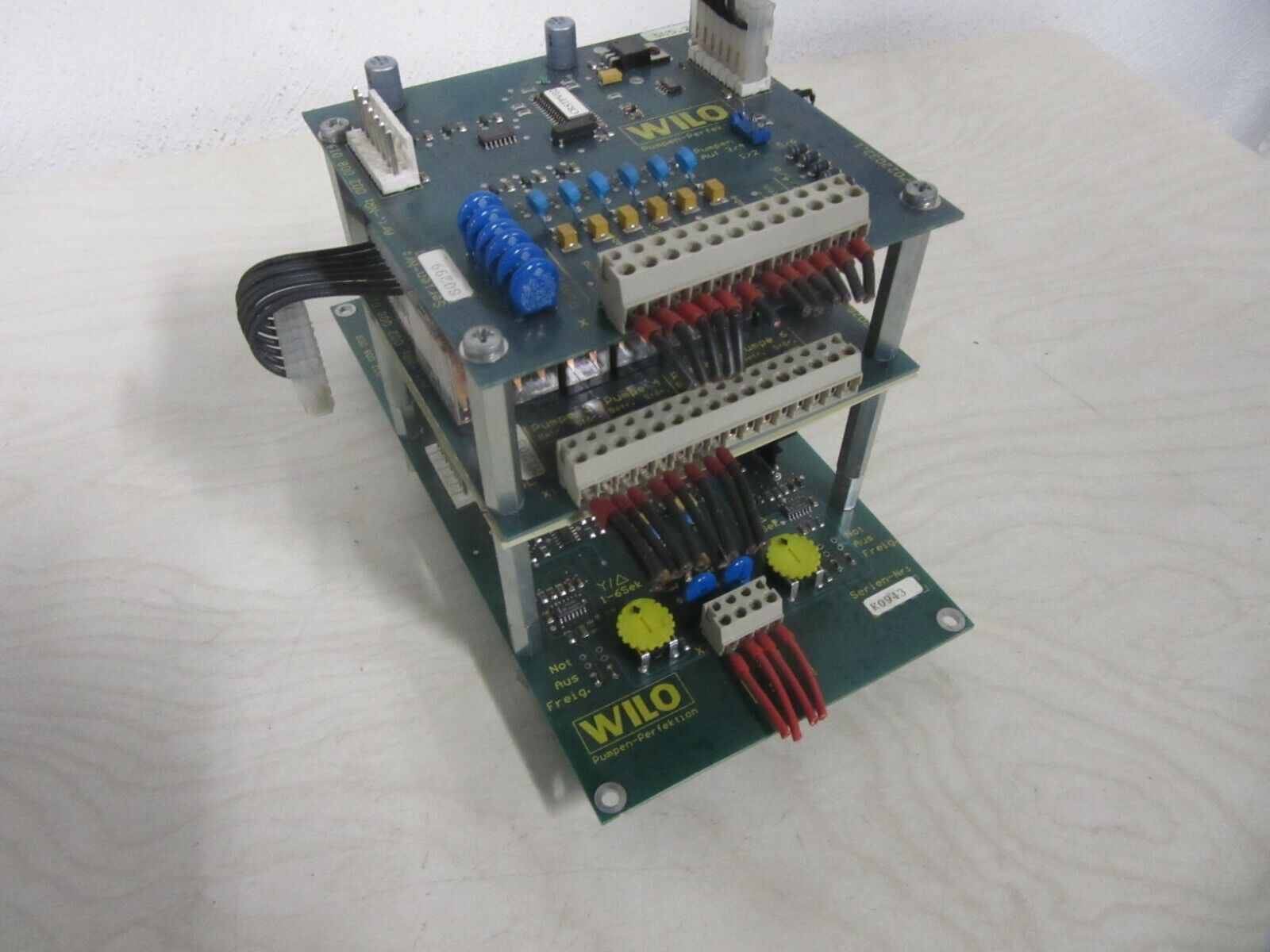 Wilo  Pumpen-Perfektion Art. Nr 002 008 009 002 008 013 002 008 014  Regelkarte