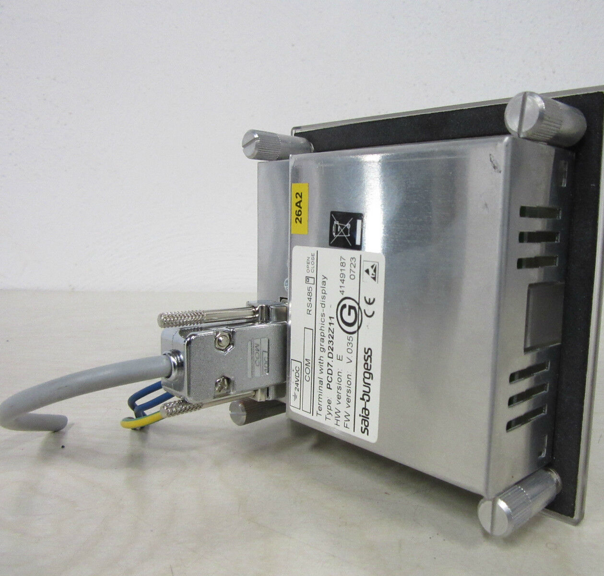 Saia-Burgess Terminal with graphics-display Type PCD7.D232Z11