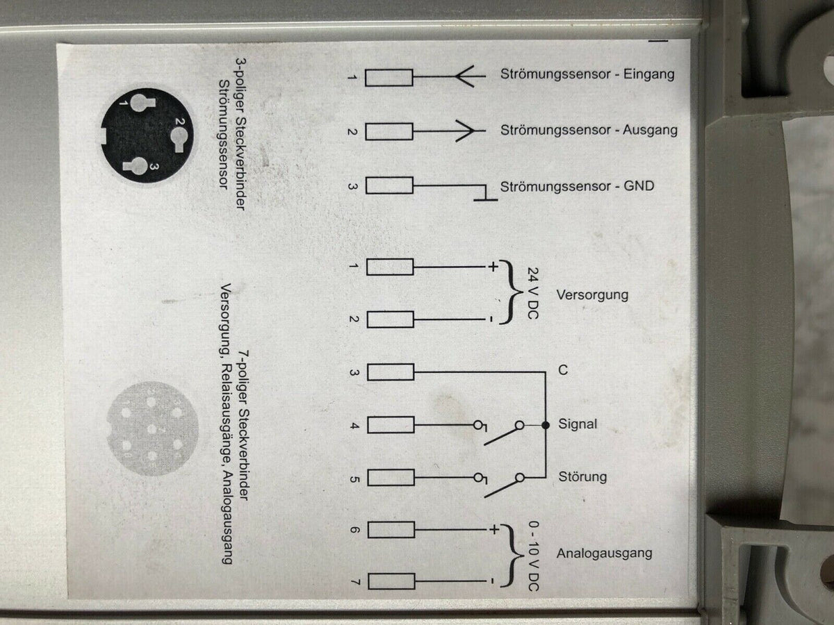 D+P Dosier- u. Prüftechnik 05-755-01 FLC Strömungsmessgerät