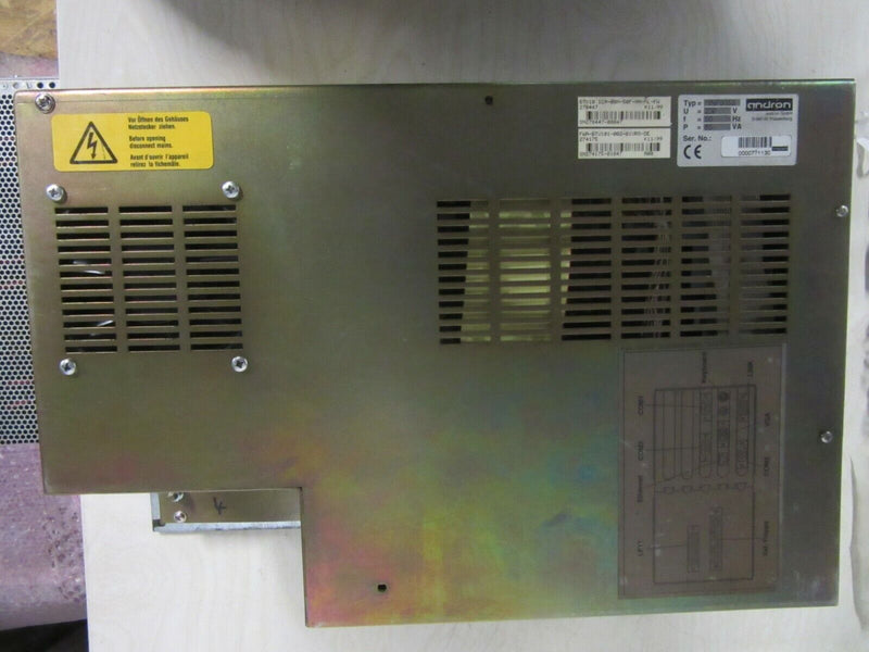 Indramat andron INF0053 Operator Panel BTV10.1CA-08N-50F-NN-ML-FW FWA-BTV101-002