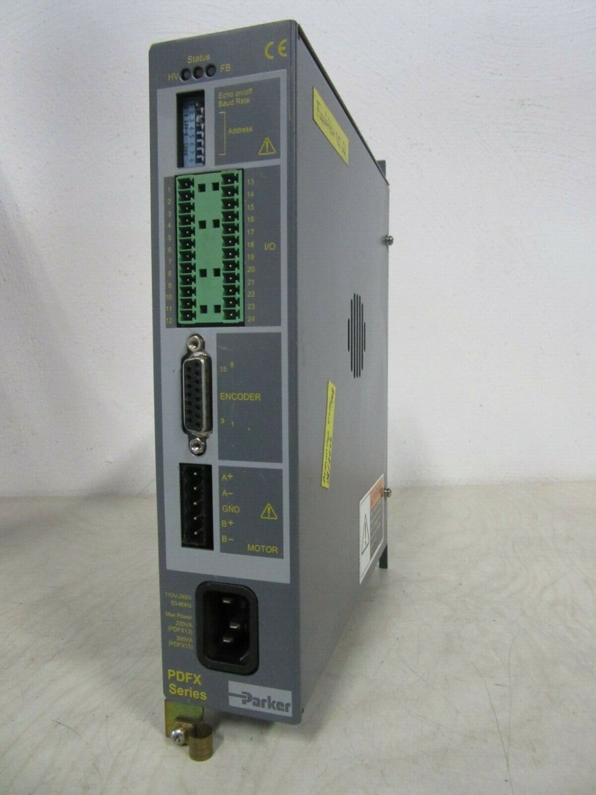 Parker Electromechanical Division Motorsteuerung PDFX15-D