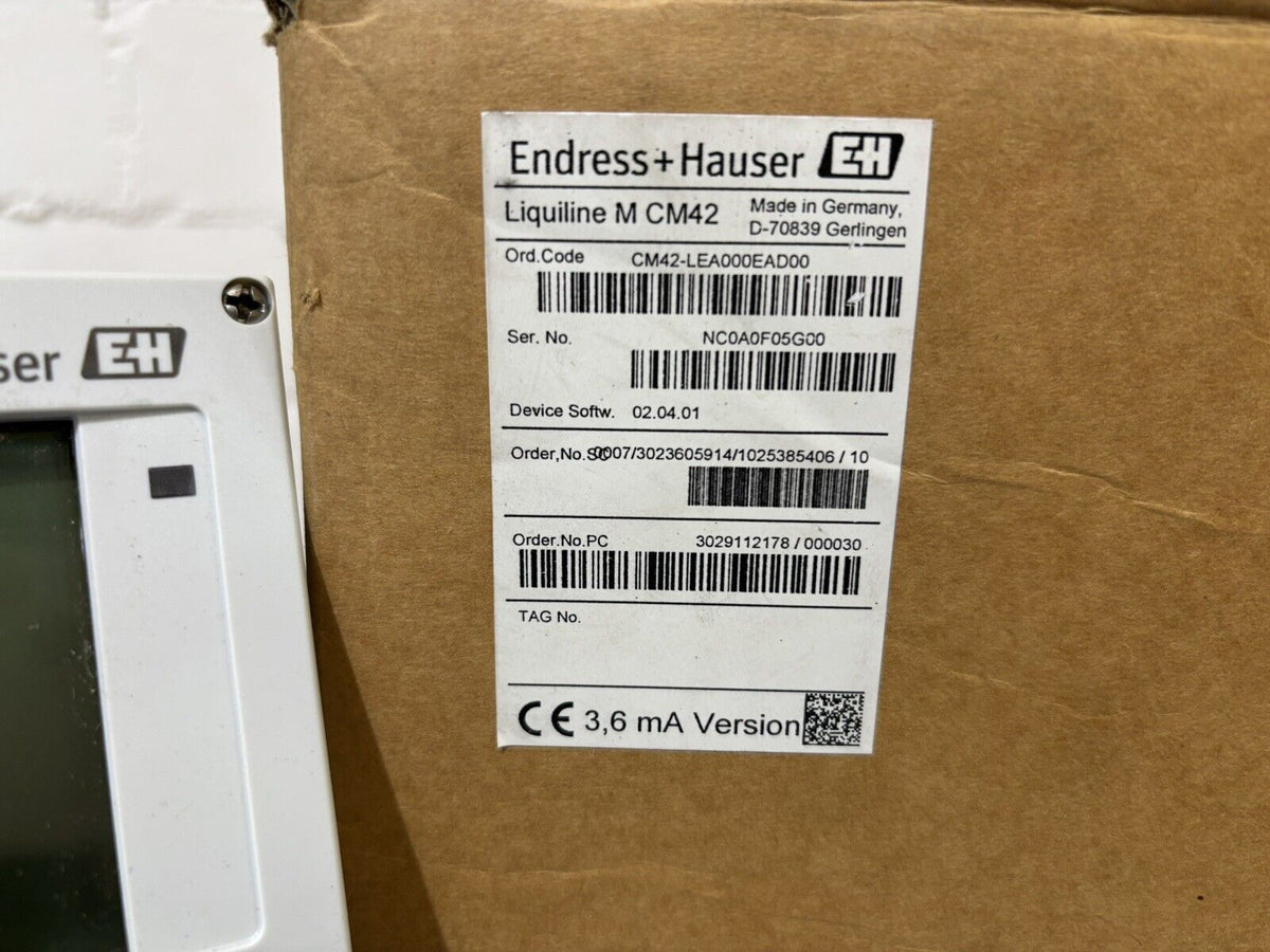 Endress+Hauser Liquiline M CM42-LEA000EAD00 mit OVP Zweidrahtmessumformer