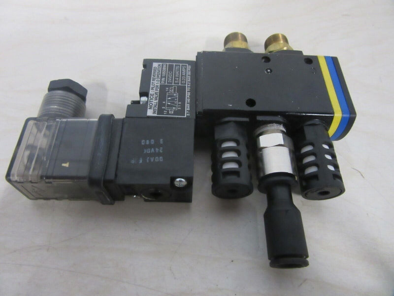 Nordson Magnetventil solenoid valve 1053894 24VDC 2.7 bar  6.2 bar 