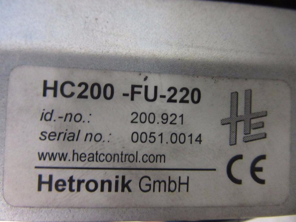 Hetronik HC200-HN-12 200.102 HC200-FU-230 -used-