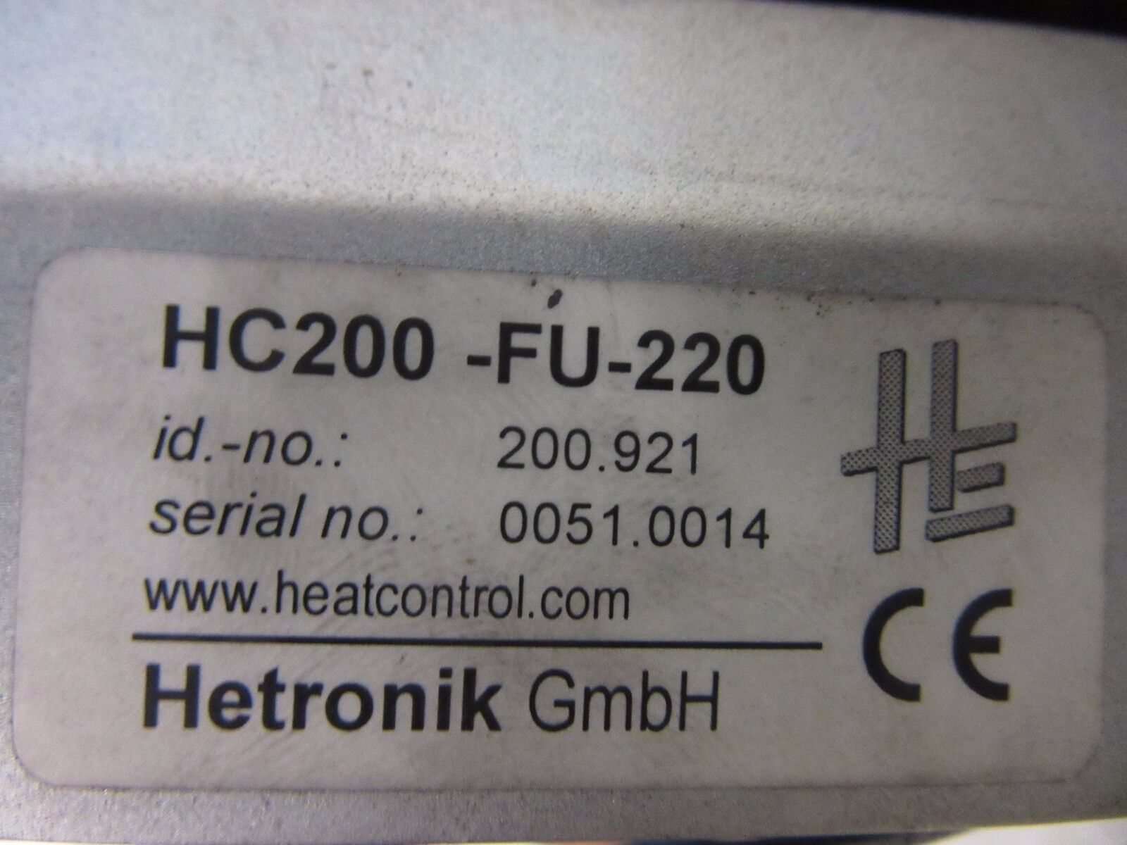 Hetronik HC200-HN-12 200.102 HC200-FU-230 -used-