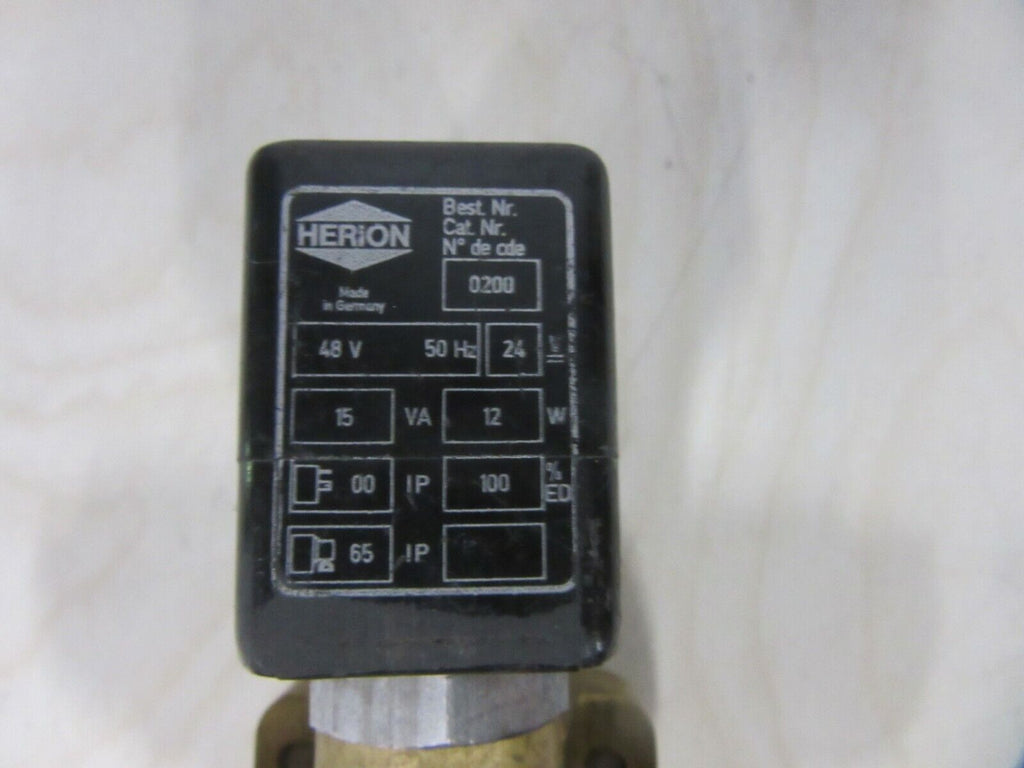 Magnetventil Norgren Herion Buschjost 1/2"