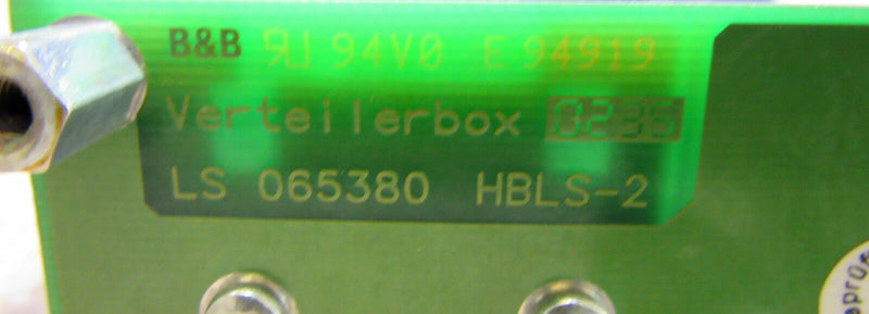SIEMENS VERTEILERBOX 6FX2006-1BC01 Erz.-Stand A DC 24V 10VA 