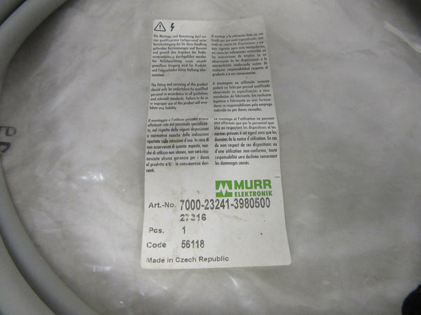 Murr Elektronik 7000-23241-3980500 -unused-
