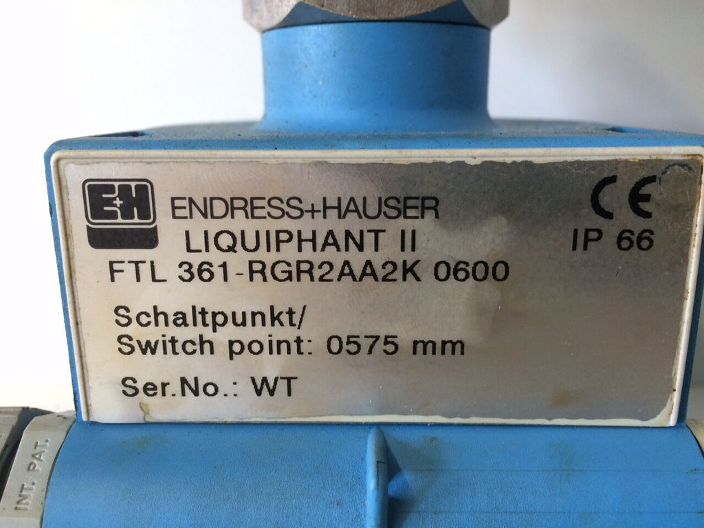 Endress+Hauser Liquiphant II FTL 361-RGR2AA2K 0600