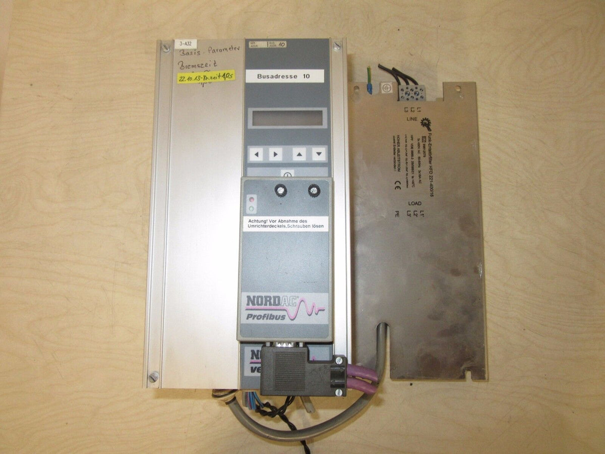 Getriebebau NORD SK 5500/3 CTPB 5.50kW + HFD 221-400/16 Nordac Vector -used-