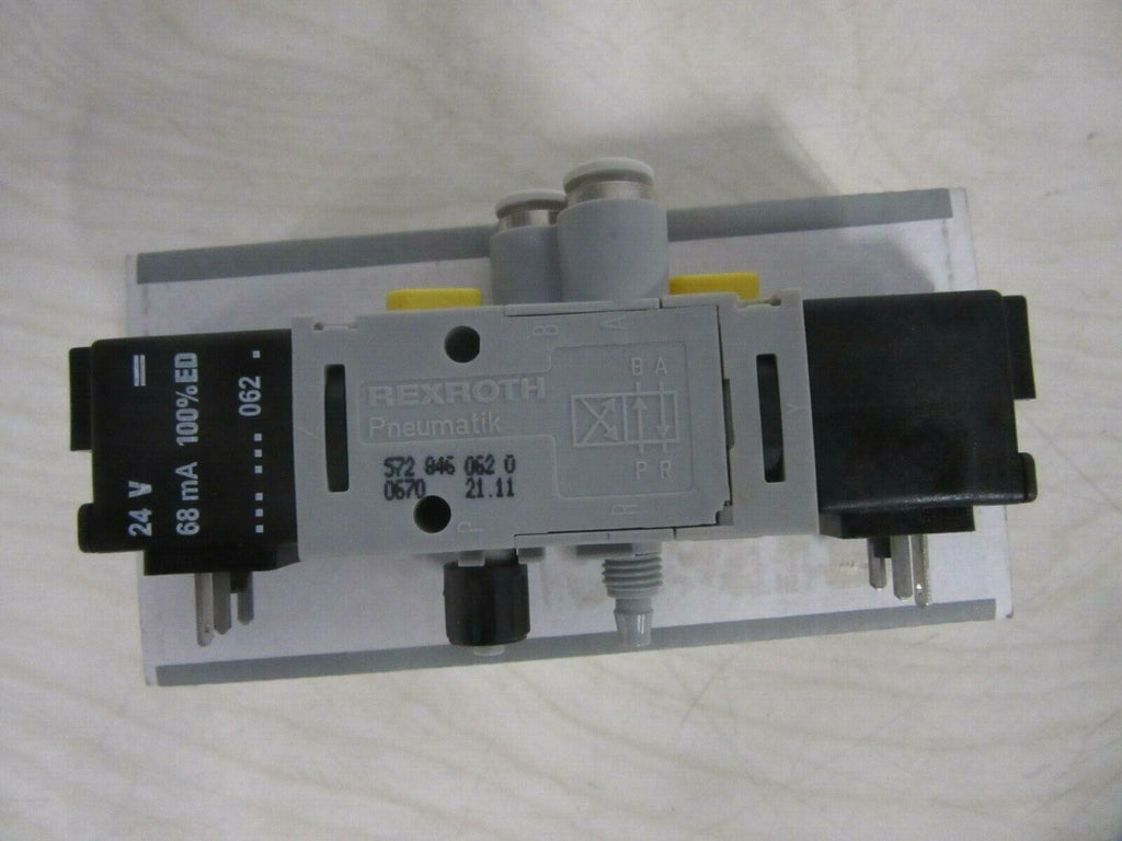 Rexroth Typ 840 Pneumatik Steuerventil 24V  Elektromagnetventil 68mA 