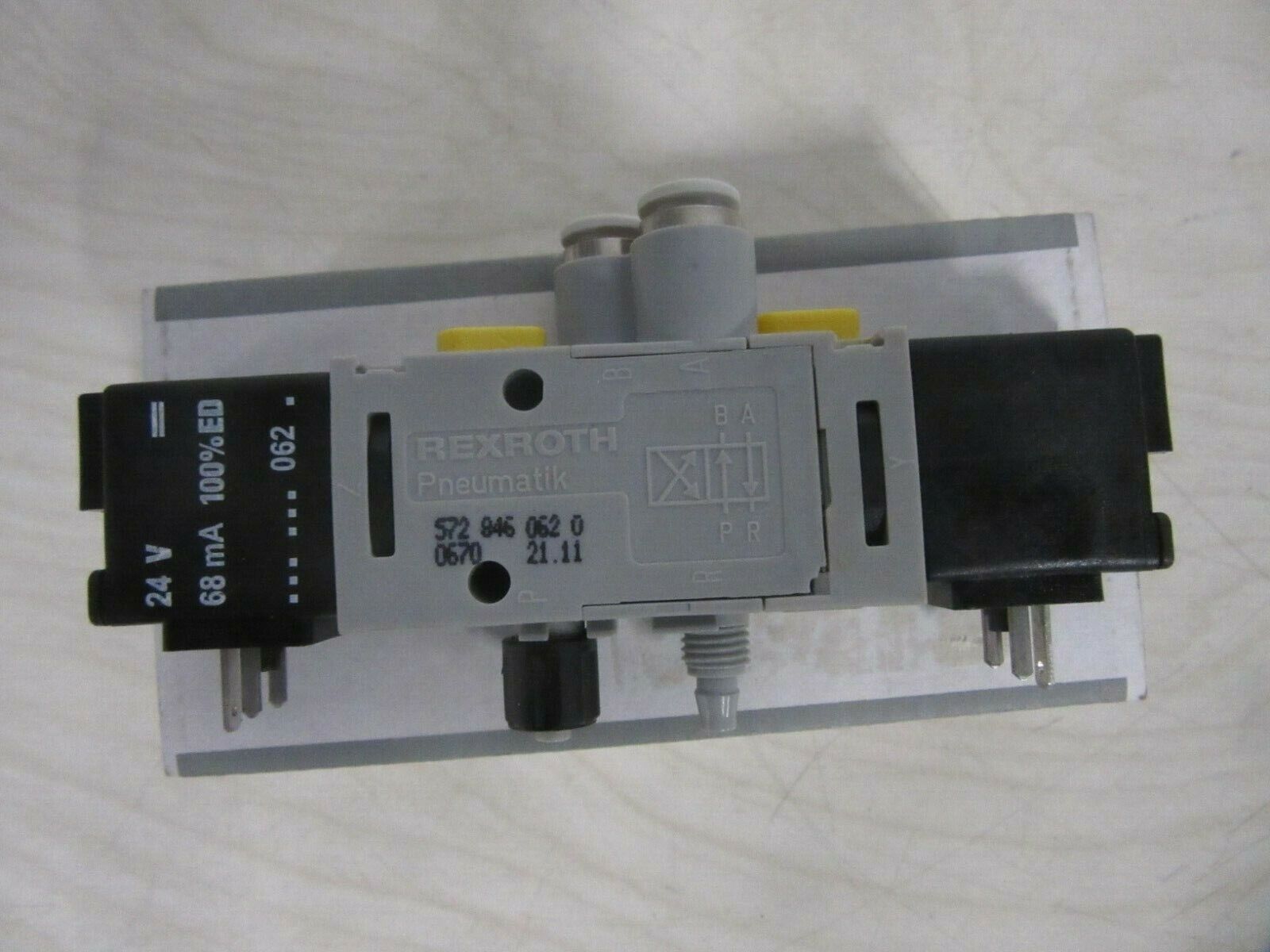 Rexroth Typ 840 Pneumatik Steuerventil 24V  Elektromagnetventil 68mA 