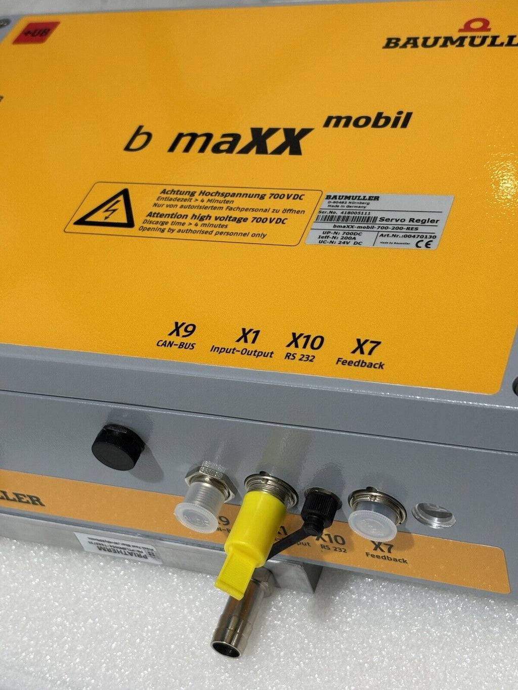 Baumüller Baumuller Servo regler bmaxx-mobil-200-RES  Art.Nr.: 00470130 OVP