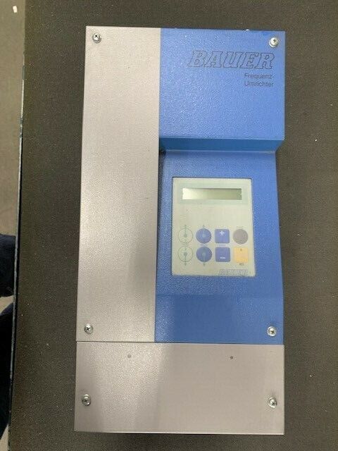 Bauer Inverter Typ: FU-D-M-400-010 10A 0..150Hz