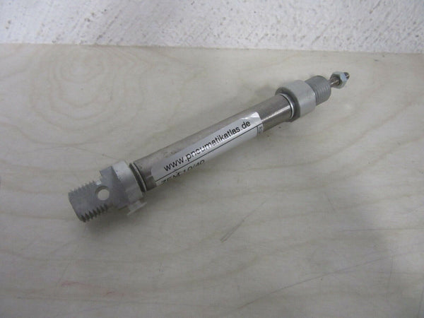 Pneumatikatlas ISO 6432-Zylinder einfachwirkend Kolben ZEM 10/40 10mm Hub 40mm
