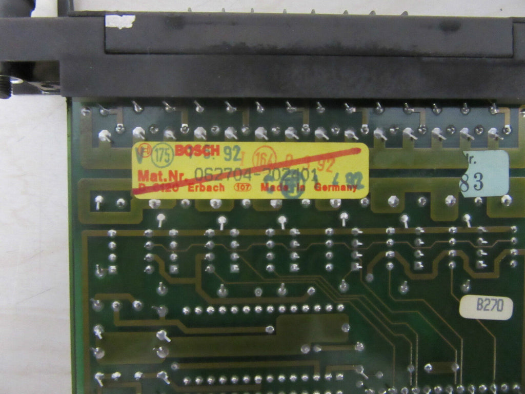 Bosch CNC Servo i Mat. Nr. 068008-101401 + 062858-104401 + 062704-202401