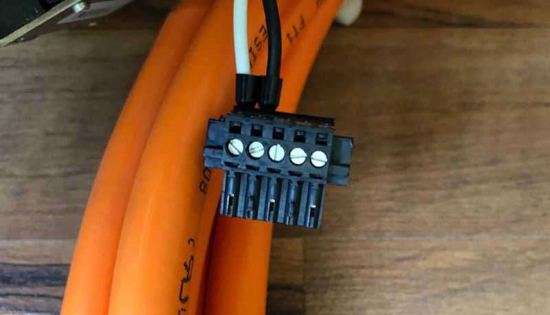 Kabel Servomotor  Länge: 6m, techn. Daten siehe Fotos: AWM Style 20234