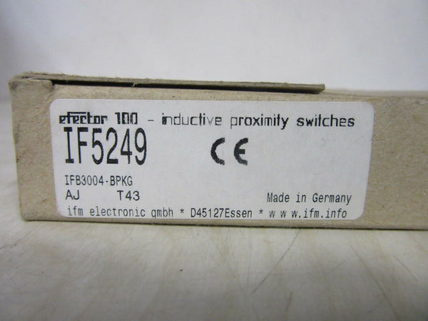 IFM Electronic Näherungssensor IF5249 IFB3004-BPKG 