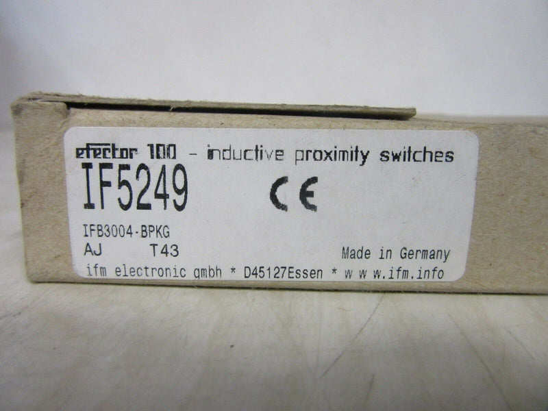 IFM Electronic Näherungssensor IF5249 IFB3004-BPKG 
