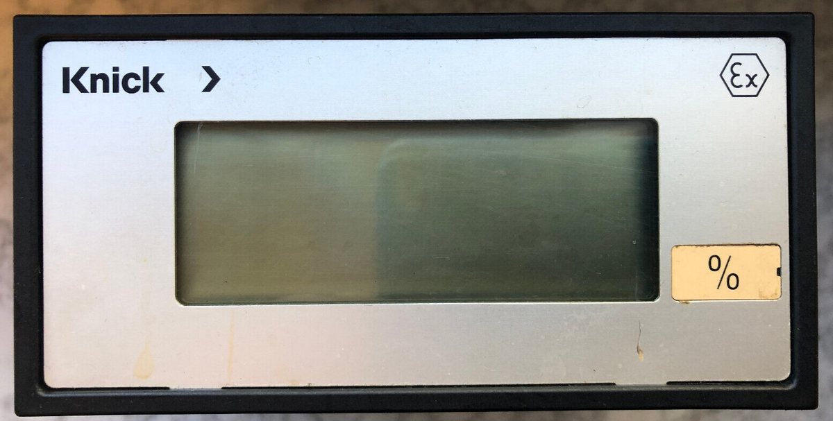 Knick 803 S2 Digital-Anzeiger ohne Hilfsenergie mit EX-Schutz