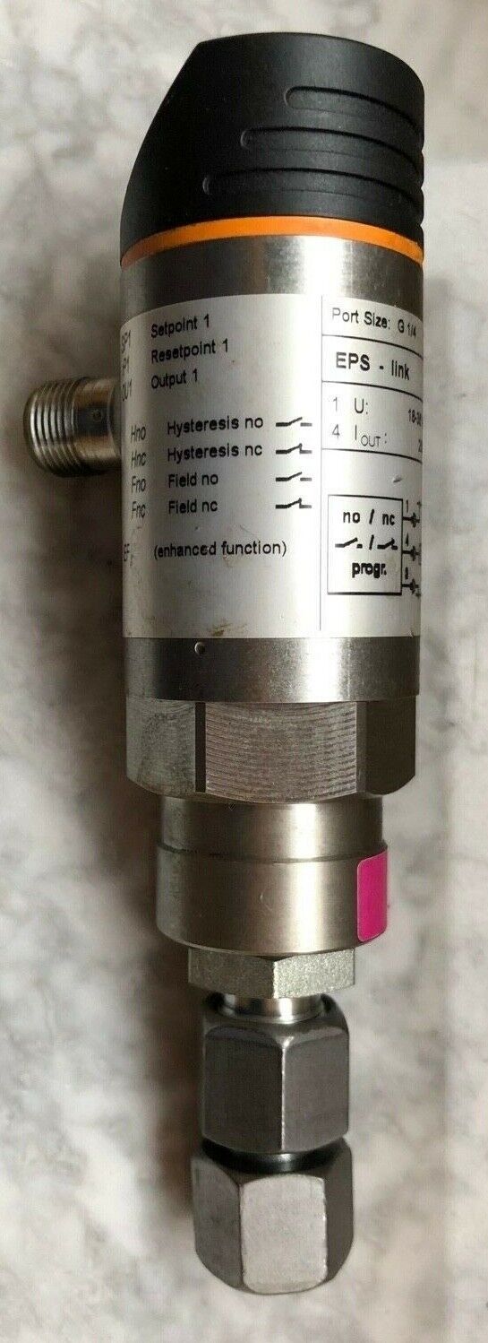 IFM Drucksensor mit Display PN5000 PN-400-SBR14-HFPKG/US/ /V