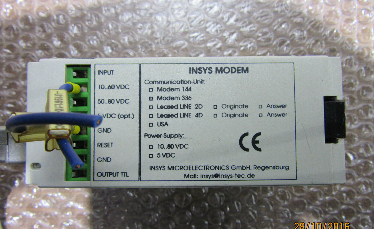 INSYS MODEM RS-232C - used -