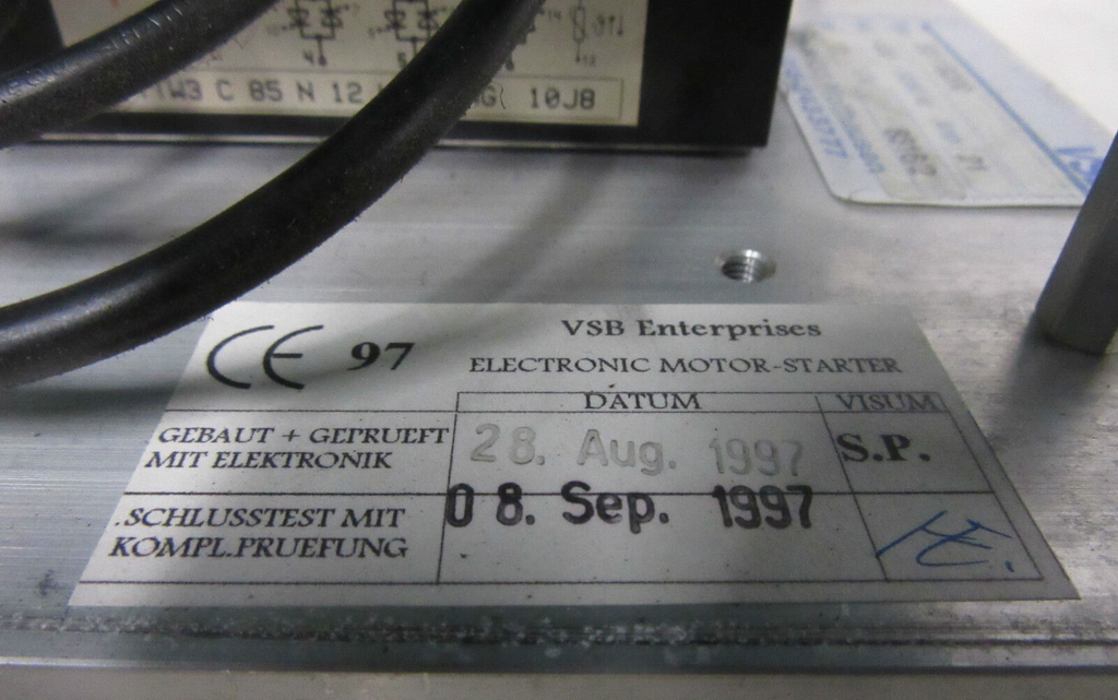 VSB E011B200 400 VAC 11 KW 21 A