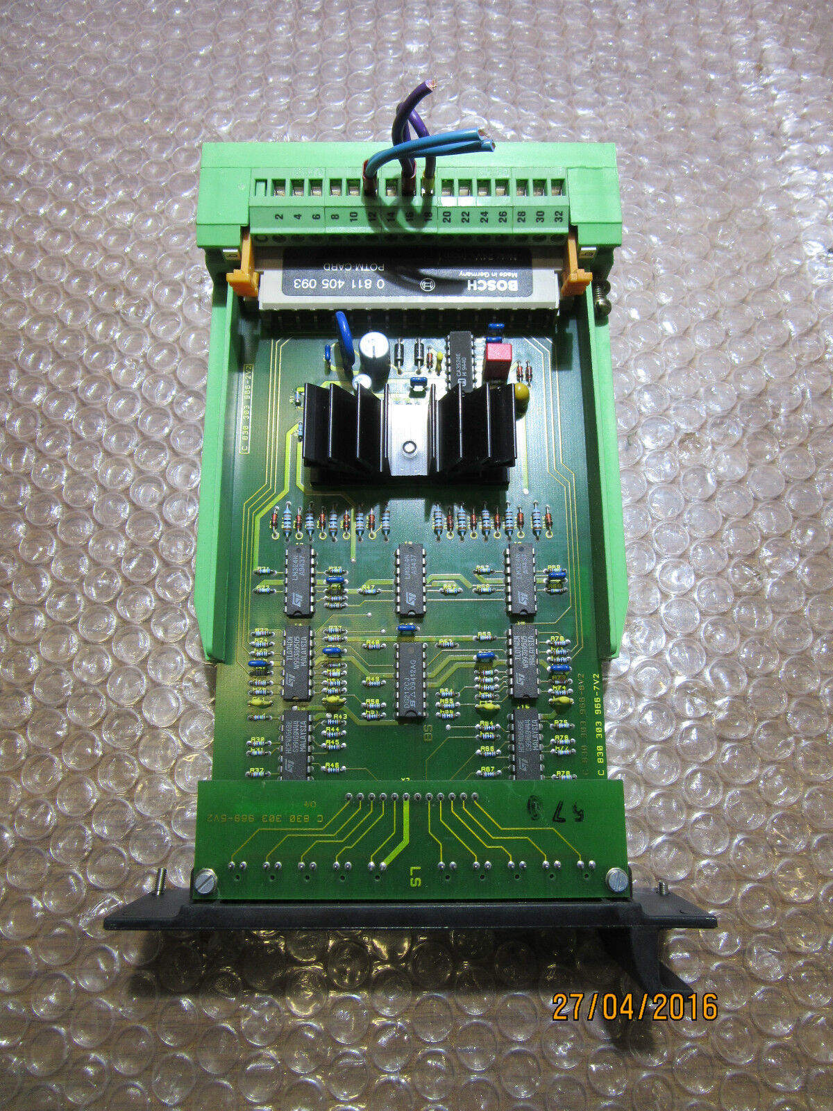 Bosch POTM-CARD | Signalkarte | 0 811 405 093 | used