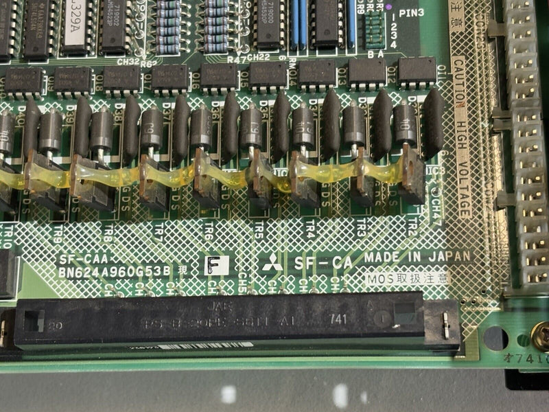 MITSUBISHI SF-CAA BN624A960G53B F SF-CA  Spindle Drive + Power Supply SF-PW