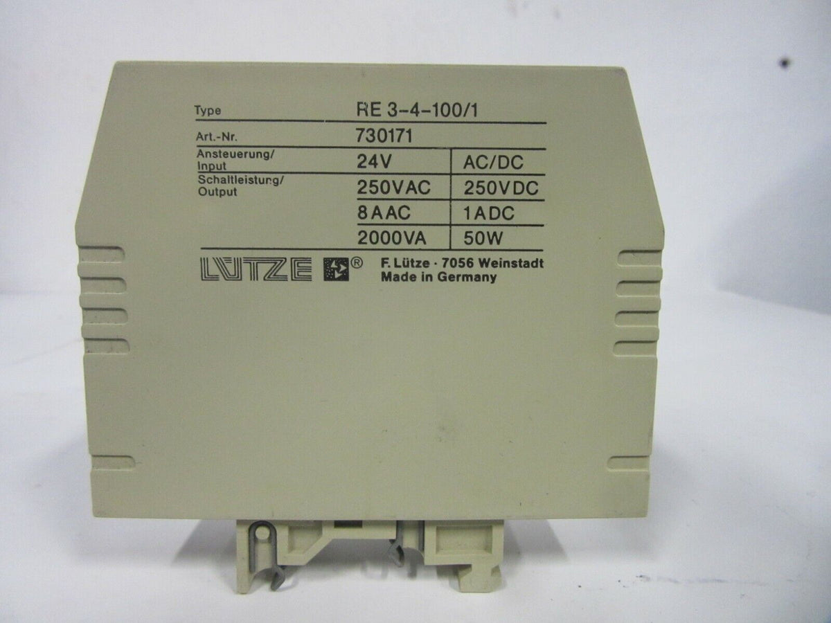 Lütze Type RE 3-4-100/1 Variocompact 24V