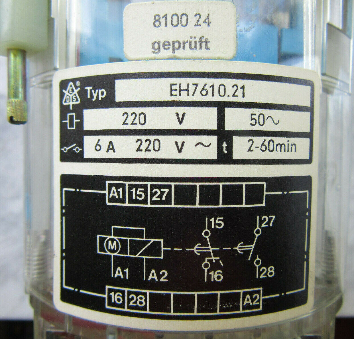 Dold minitimer EH7610.21 Zeitschaltrelais