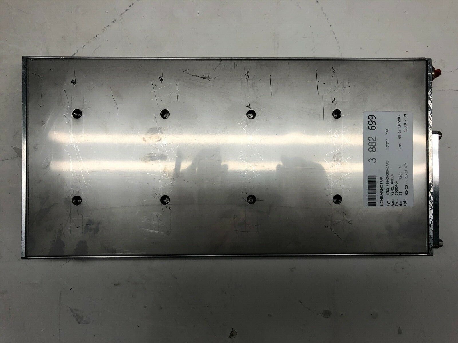 Siemens 1FN3450-2WC00-0AA1 Linearmotor Primärteil mit Präzisionskühler