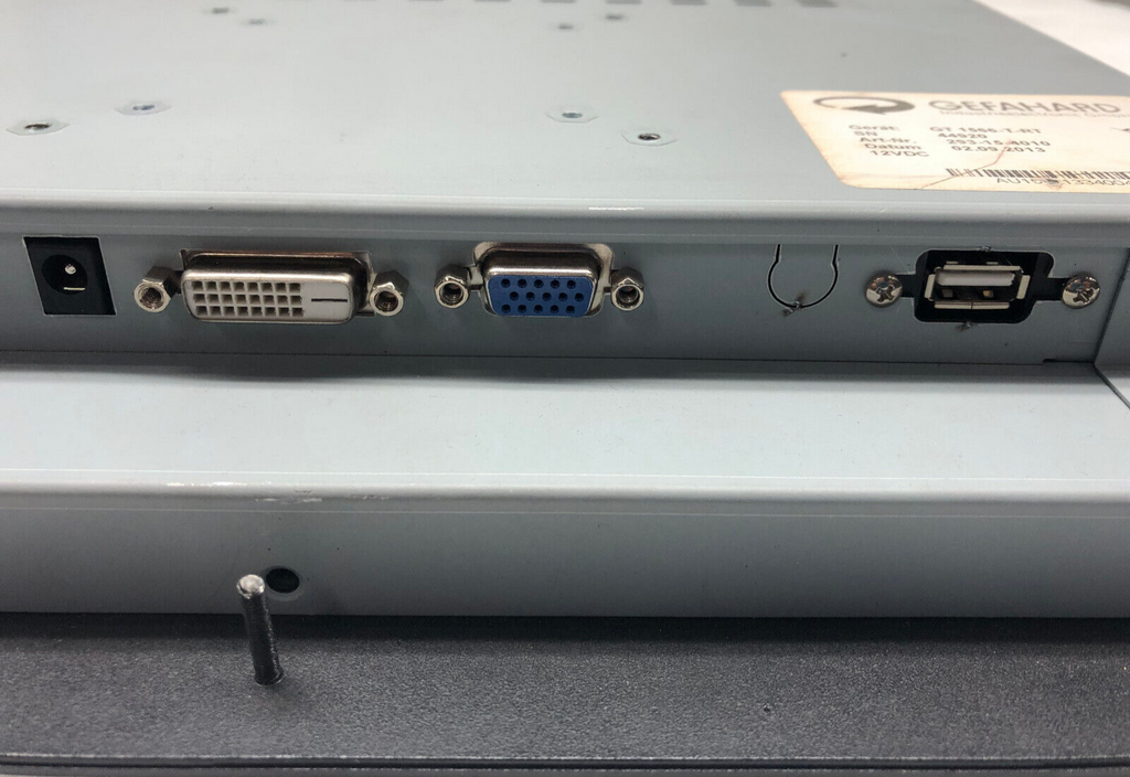 GEFAHARD GT 1566-T-RT Touch Monitor