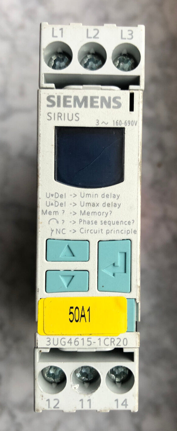 Siemens 3UG4615-1CR20 Überwachungsrelais