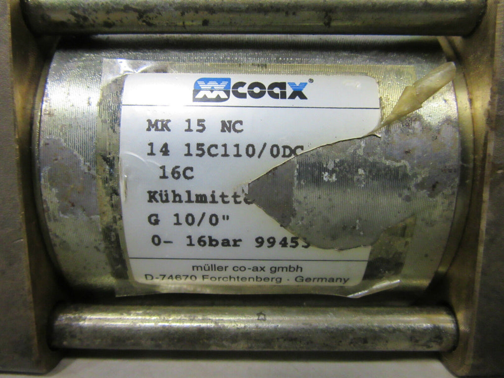 Coax MK 15 NC 0 - 16 bar - unused- 