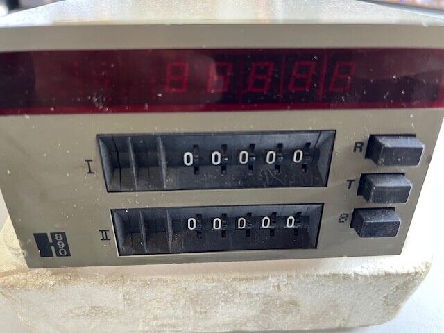 Hengstler 0782522  VORWAHLZÄHLER GERÄTE NR. 162375-unused-