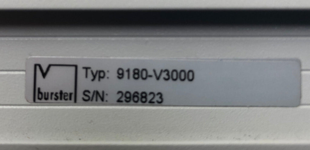 Burster Digitalanzeiger 9180 V3000