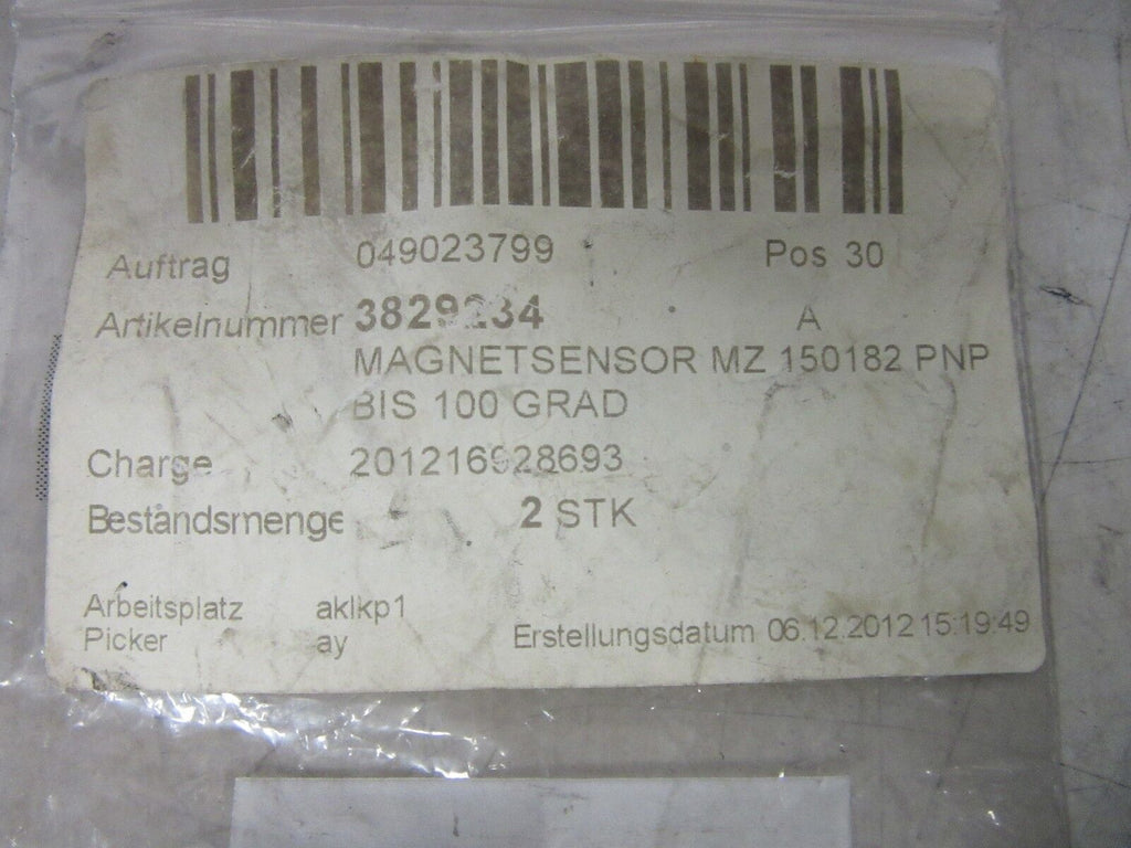 Roemheld 10...30VDC Magnetsensor MZ 150182 PNP -unused-