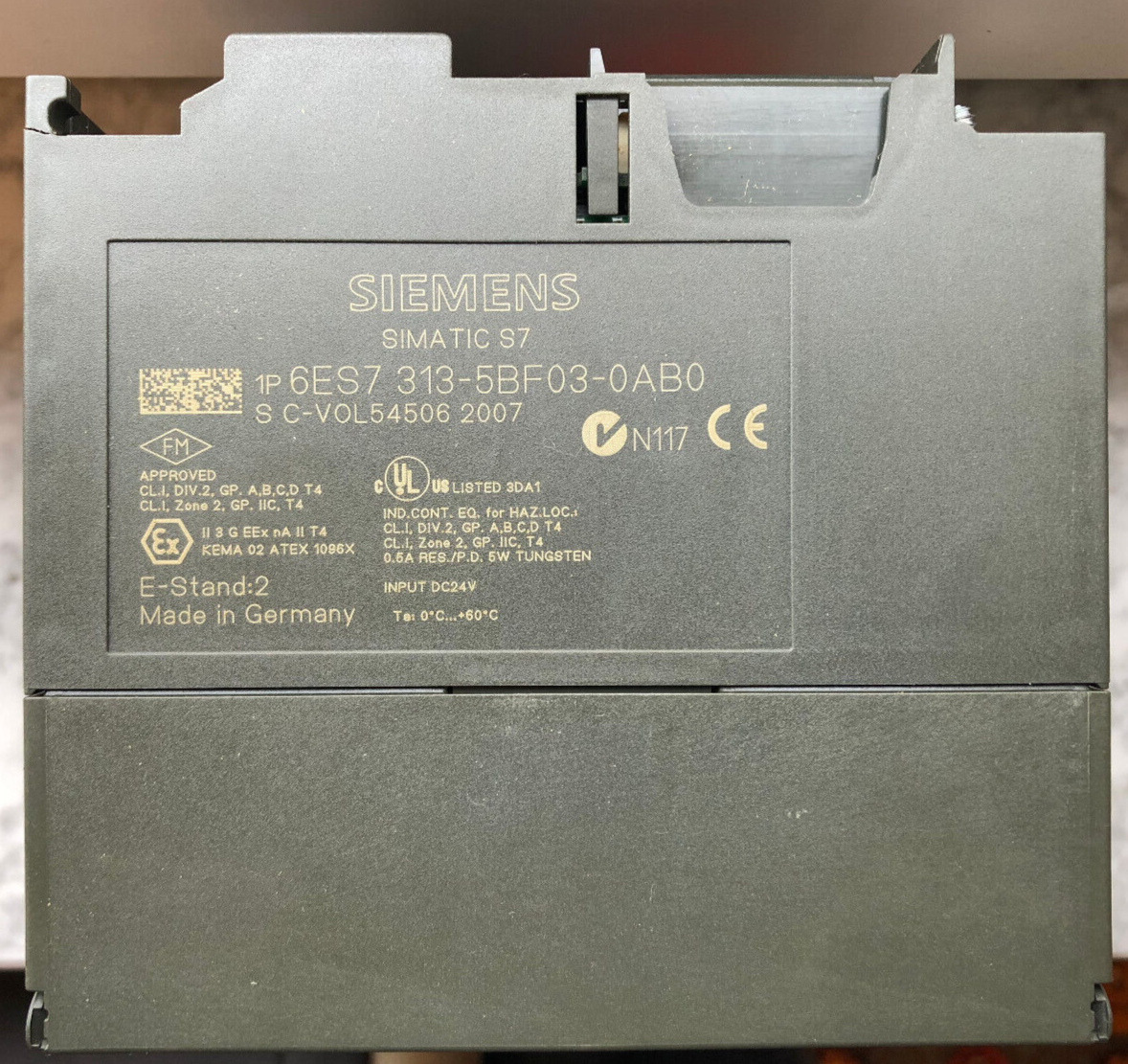 Siemens Simatic S7-300 CPU313C 6ES7 313-5BF03-0AB0