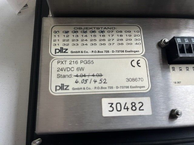 Pilz PXT 216 PGS5 Display Operator Panel
