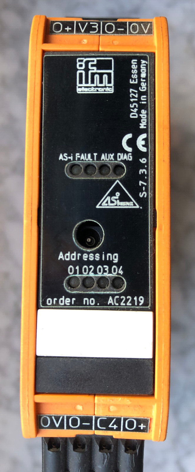 ifm AC2219 Interface