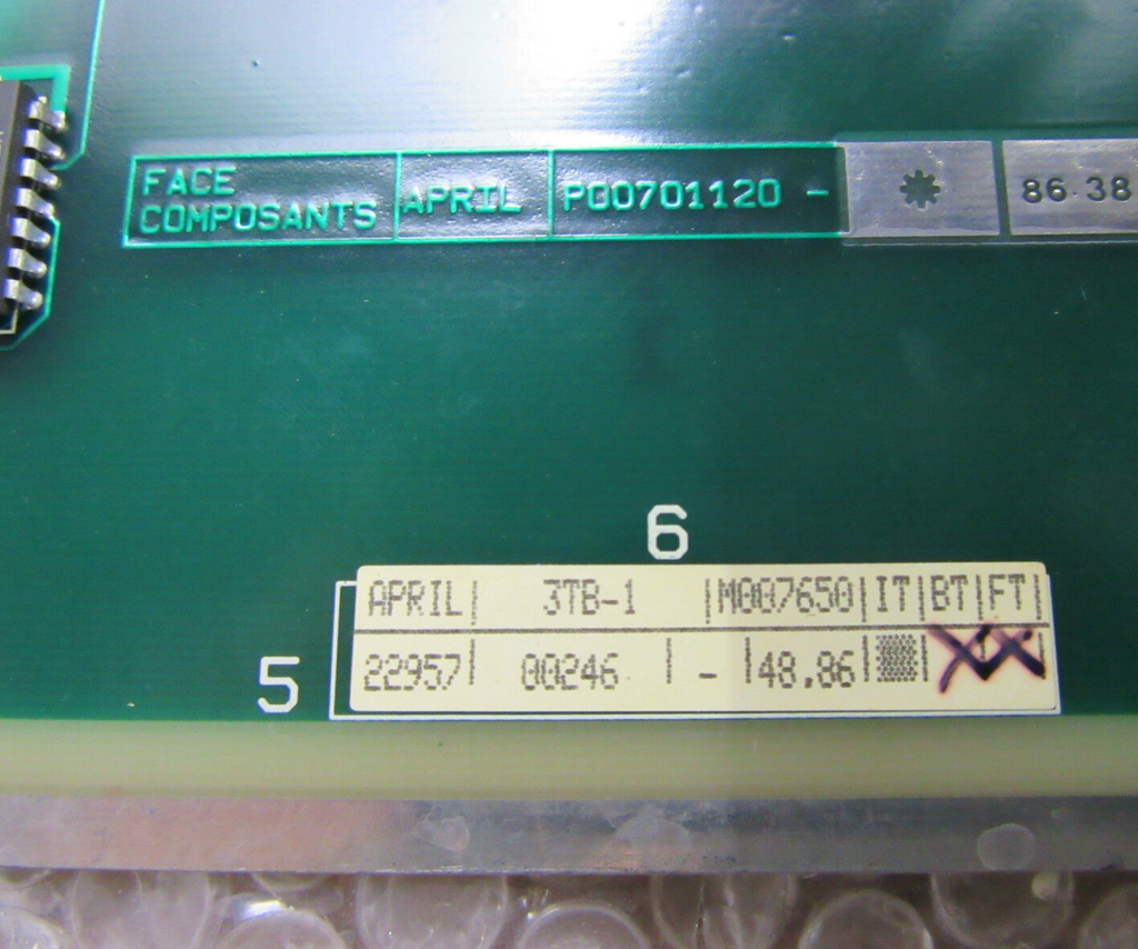 APRIL Platine 3TB-1 VAL.S