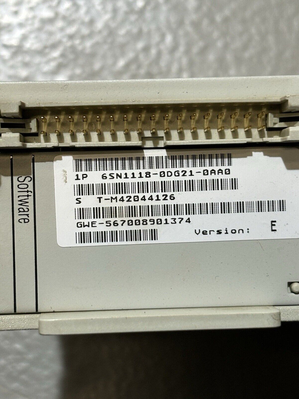 Siemens Regelkarte Simodrive 6SN1118-0DG21-0AA0 version E