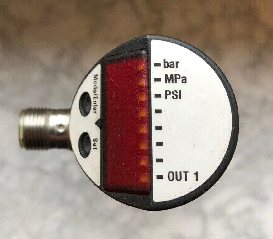 IFM Drucksensor mit Display PN5000 PN-400-SBR14-HFPKG/US/ /V