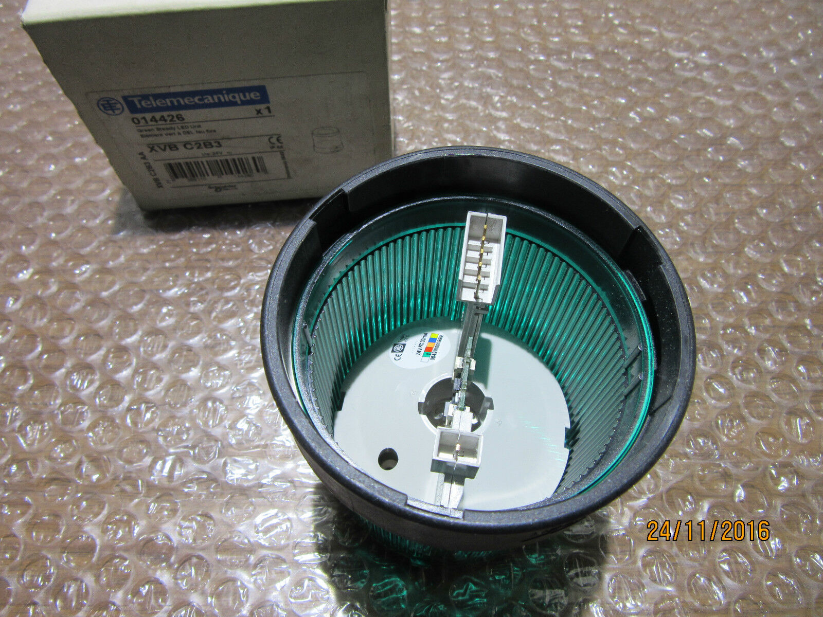 TELEMECANIQUE XVB C2B3 Green Steady LED Unit -unused-