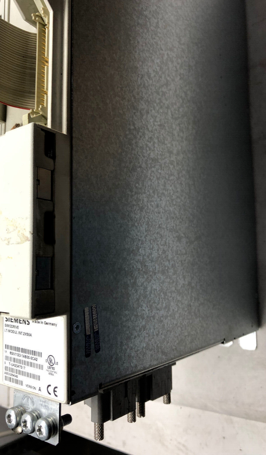 Siemens 6SN1118-0NK01-0AA1 Version B SIMODRIVE Steuergerät m. Simodrive LT-Modul