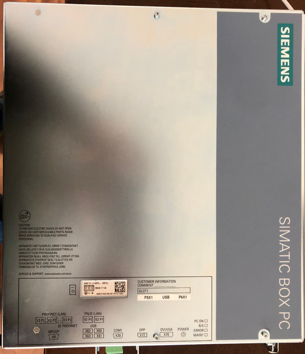 SIEMENS Simatic Box PC IPC627D 6AG4131-2GM30-1CX6