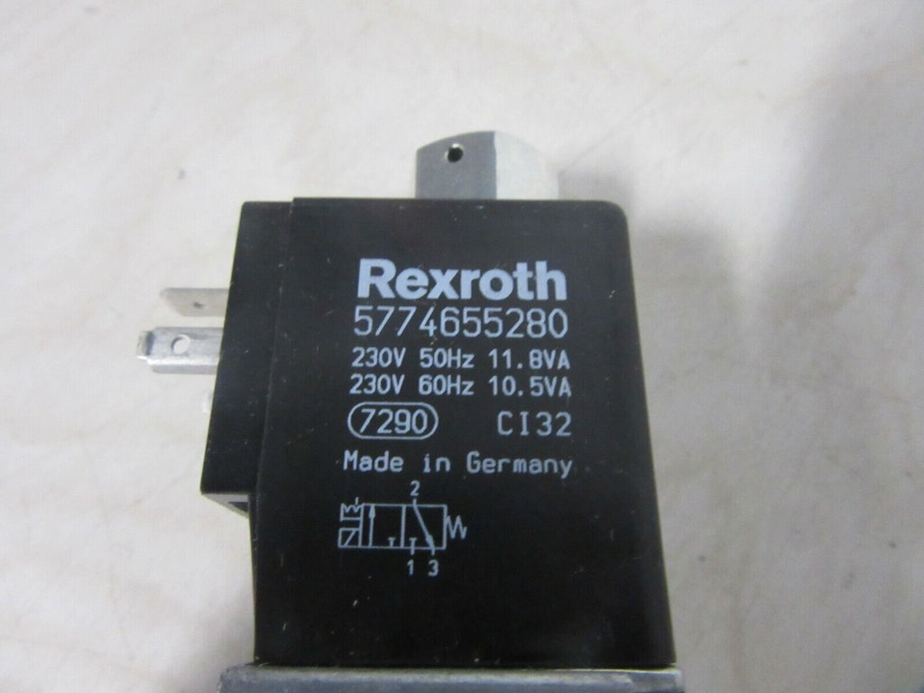 REXROTH   MNR: R 415 003 598  Coil  230V/50Hz Pneumatik Ventil 10Bar