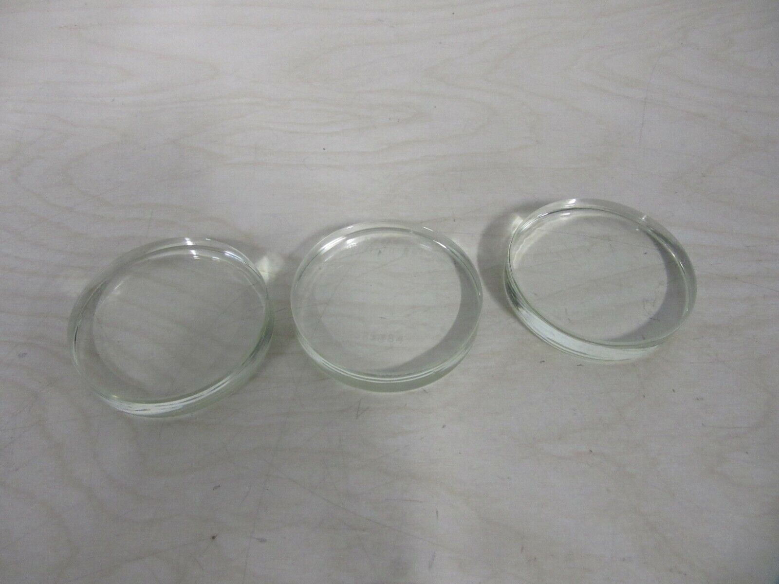 MAXOS Typ 8.51.015 Sicherheits-Schauglas 60x12mm  DIN 7080-25 -3pieces-