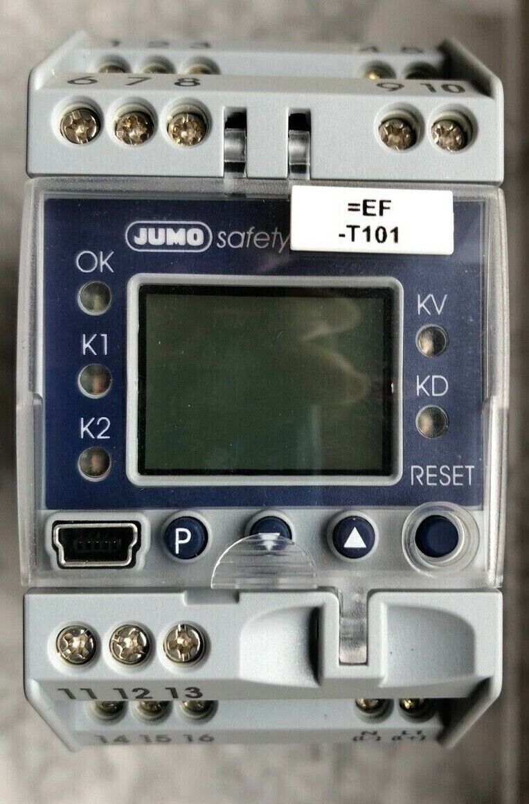 JUMO Sicherheitsmodul Temperaturbegrenzer 701150/8-01-0253-2048-23/005,058